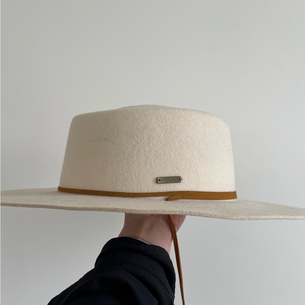 Gigi Pip Cream Wool Hat